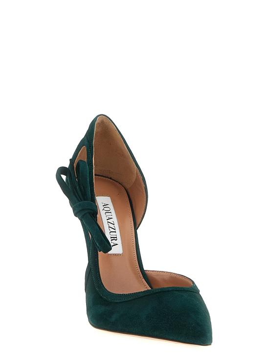 25FW 아쿠아주라 힐/펌프스 SVEHIGP0SUEENGLISHGREEN - AQUAZZURA