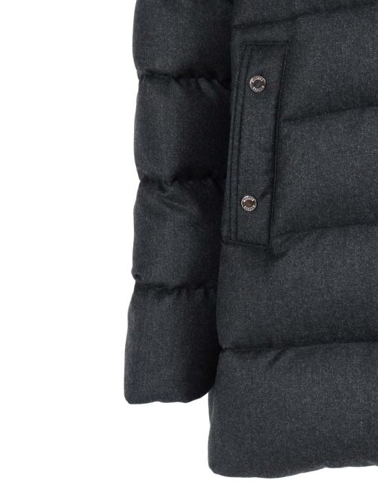 25FW 무레르 NATALIA-S3 나탈리아 S3 롱패딩 자켓  MODPI100240TEPAQ36 U0022 238843 GRAY - MOORER