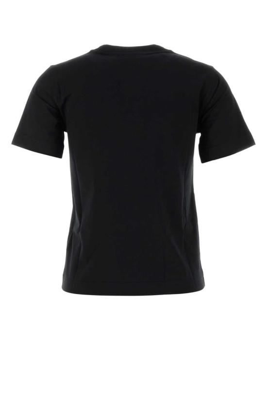 25FW 버버리 EKD 코튼 티셔츠  8115147 A1189 Black - BURBERRY