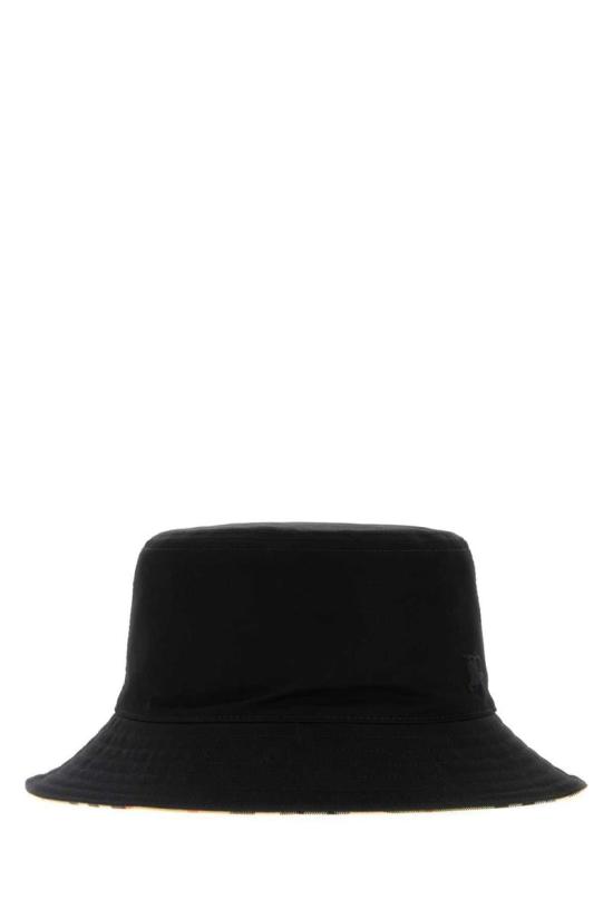  버버리 리버시블 개버딘 버킷햇  8115748 A1189 Black - BURBERRY