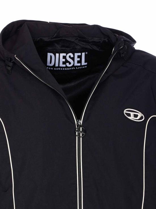 디젤 자켓 A061490DGAM9XX Black - DIESEL