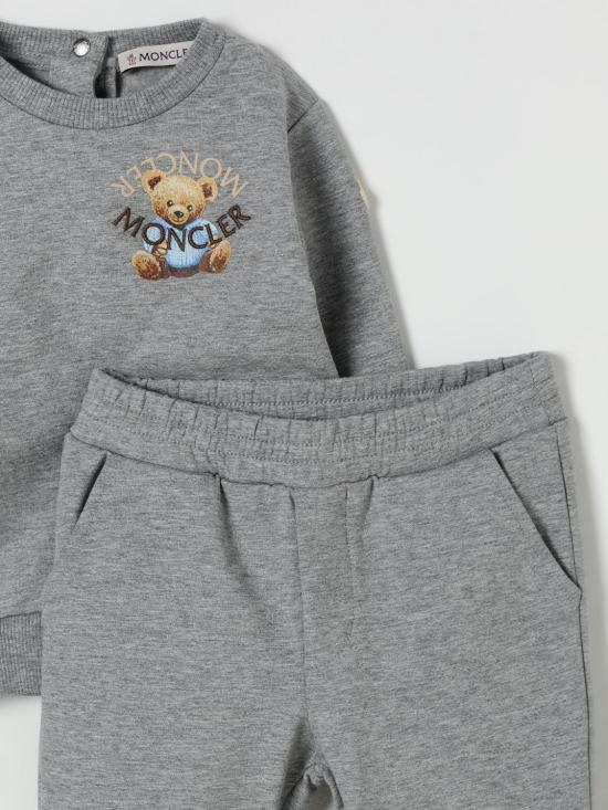 25FW [키즈] 몽클레어 오버롤 8M0000889AM3 980 Grey - MONCLER