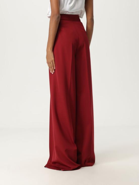 25FW 막스마라 NINFA 닌파 울 개버딘 트라우저 2511131011600 006 Red - MAX MARA