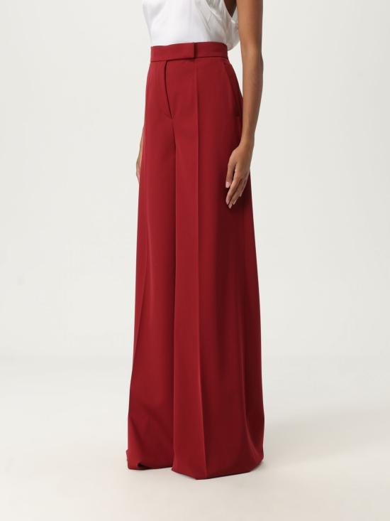 25FW 막스마라 NINFA 닌파 울 개버딘 트라우저 2511131011600 006 Red - MAX MARA