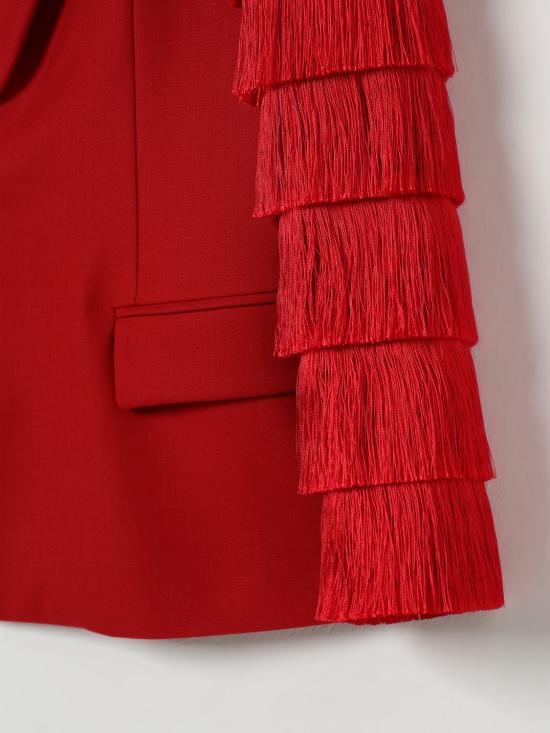 25FW [키즈] 스텔라 맥카트니 트레이닝/조거 팬츠 TX6E10I0299 410 Red - STELLA MCCARTNEY