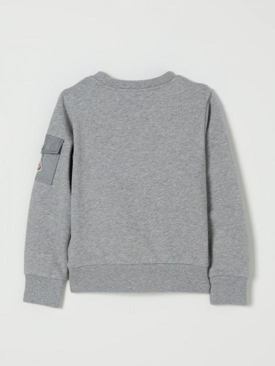25FW [키즈] 몽클레어 풀오버 8G00024899PS 980 Grey - MONCLER