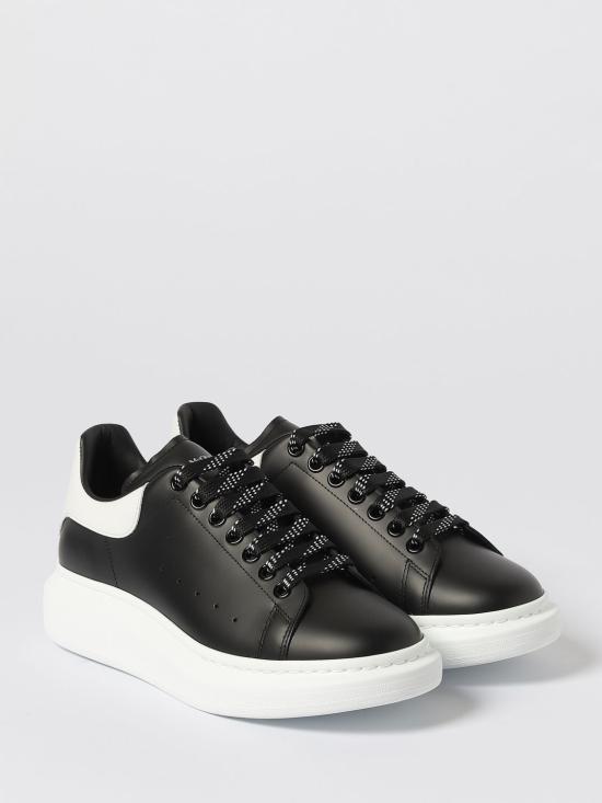 26SS 알렉산더 맥퀸 오버사이즈 드 스니커즈 553680WIAIG 1070 Black - ALEXANDER MCQUEEN
