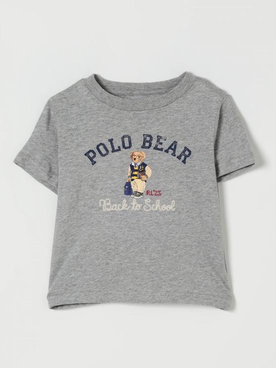 25FW [키즈] 폴로 랄프로렌 티셔츠 322981178 001 Grey