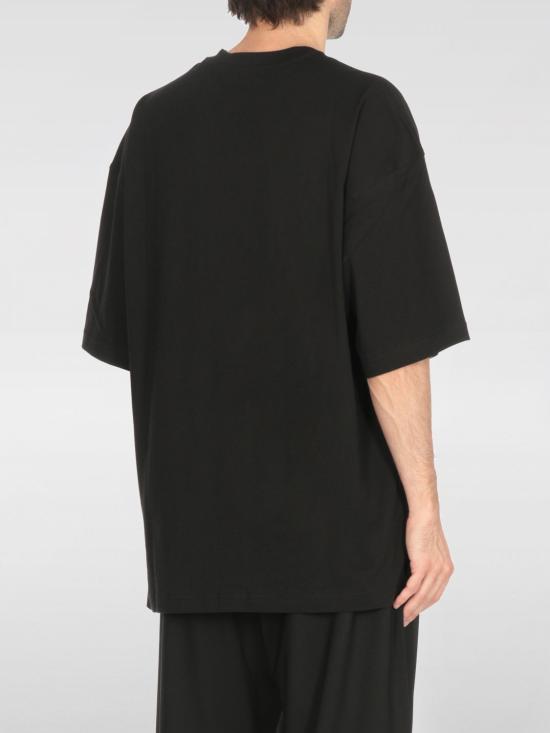 25FW 모스키노 반팔 티셔츠 07105241 1555 Black - MOSCHINO