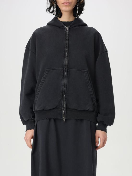 25SS 발렌시아가 트레이닝 상의 803264TRVU1 1041 Black