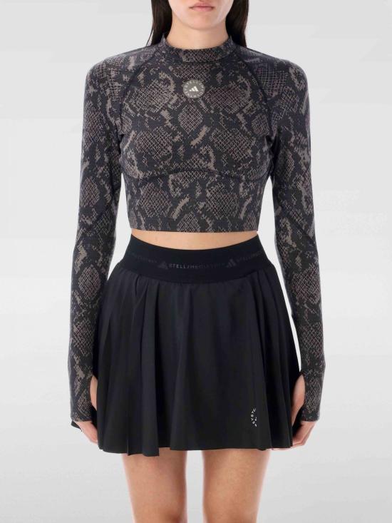 25FW 아디다스 바이 스텔라매카트니 바디수트 티셔츠 JW4567 Black