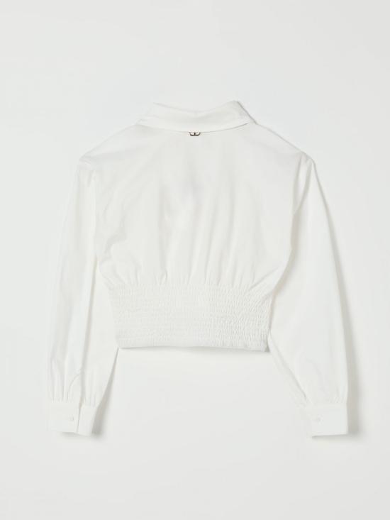 25FW [키즈] 트윈셋 셔츠 252GJ2300 00526 White - TWINSET