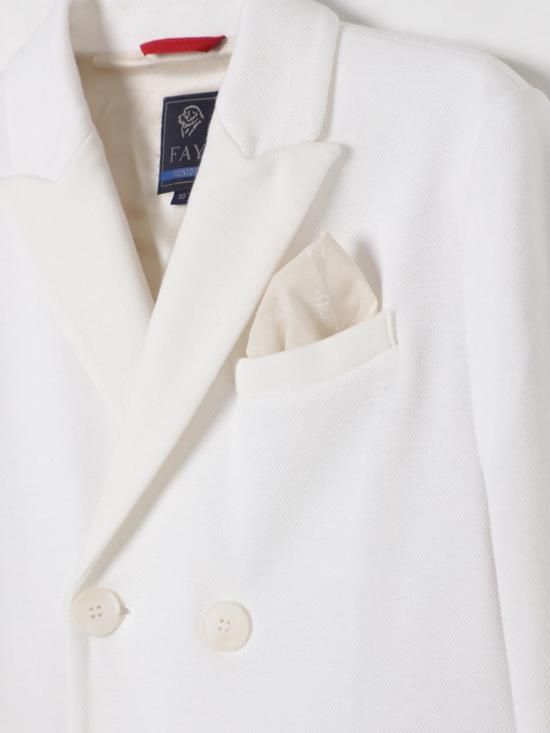 25SS [키즈] 페이 캐주얼 자켓 FW2P94J0372 102AV Silver - FAY