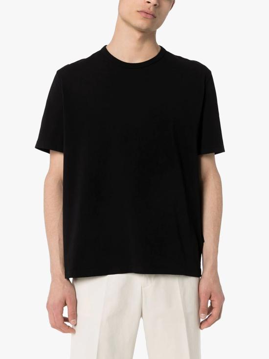 25FW 아워레가시 뉴 박스 저지 반소매 티셔츠 M2206N BL Black - OUR LEGACY