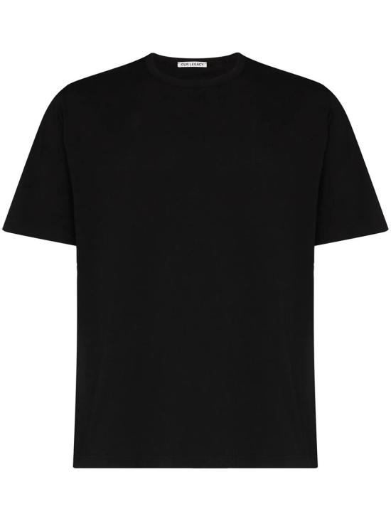 25FW 아워레가시 뉴 박스 저지 반소매 티셔츠 M2206N BL Black