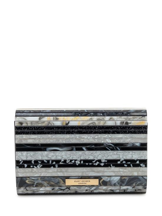 25FW 커트가이거 클러치/파우치 4704901999536 536 BLACK WHITE - KURT GEIGER