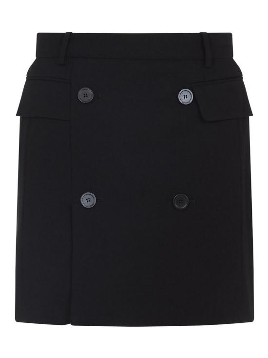 25FW 발렌시아가 숏 원피스 838765TRT011000 Black