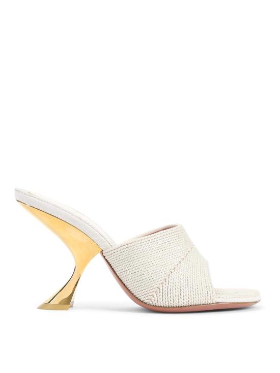 25FW 아미나 무아디 샌들 14S364278TAYBEIGE Gold