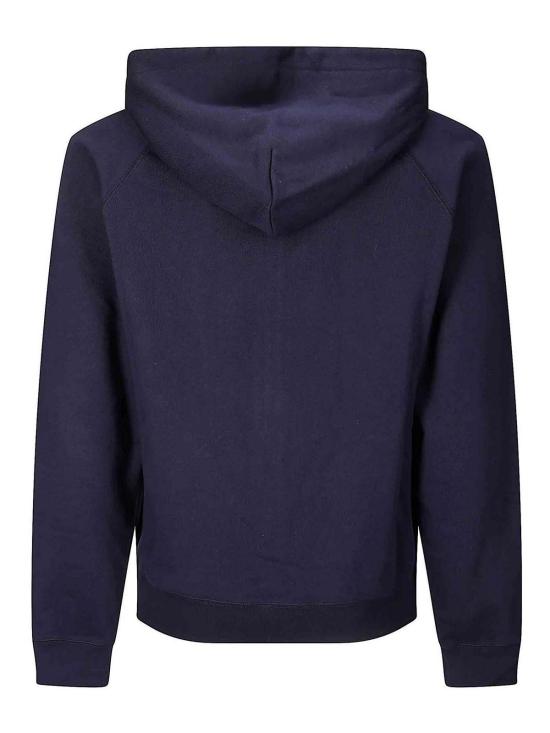  빌리어네어 후드 티셔츠 BC006NAVYWHITELOGO Blue - BILLIONAIRE