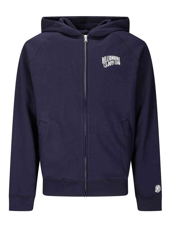  빌리어네어 후드 티셔츠 BC006NAVYWHITELOGO Blue