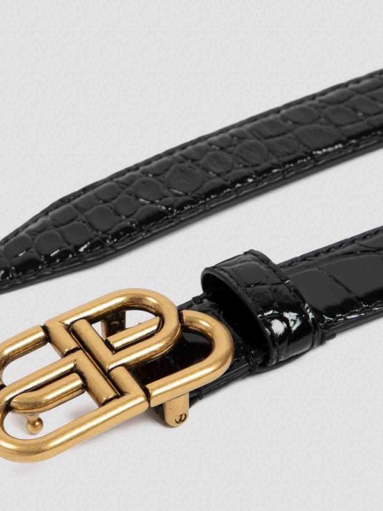 26FW 발렌시아가 벨트 5816901LR041000 BLACK - BALENCIAGA