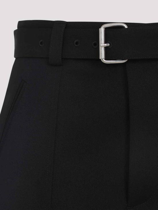 25FW 보테가베네타 스트레이트 팬츠 835377V4C201000 Black - BOTTEGA VENETA
