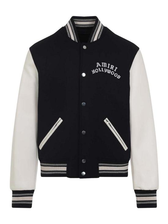  아미리 봄버 자켓 AMOUBB1066BLACK Black