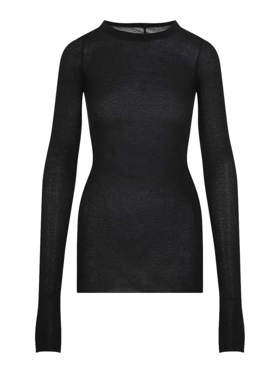  릭 오웬스 긴팔 티셔츠 RP02E4202RC09 Black