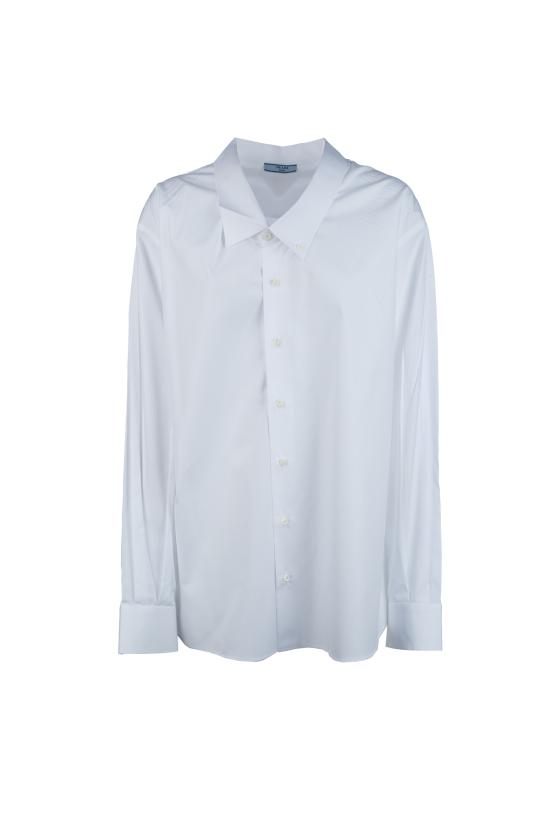 25FW 프라다 셔츠 P480I1XV2 F0009 Bianco