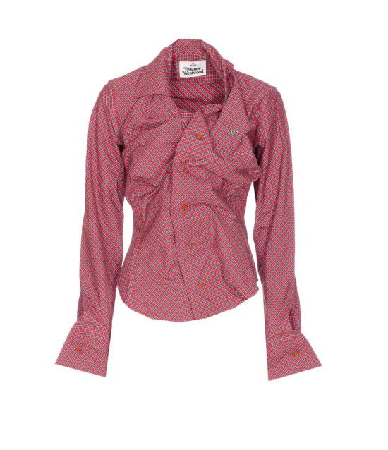 25FW 비비안웨스트우드 셔츠 1501000CW0179H204 RED