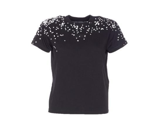 25FW MM6 메종마르지엘라 반팔 티셔츠 S62GD0209M20048900 Black