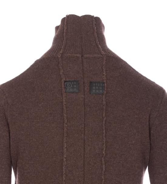 25FW MM6 메종마르지엘라 미디 원피스 S62DD0054M13187144 BROWN - MM6 MAISON MARGIELA