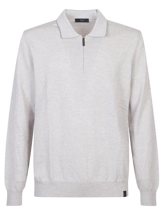 25FW 페이 집업 니트 NMMC1512270WJF WHITE