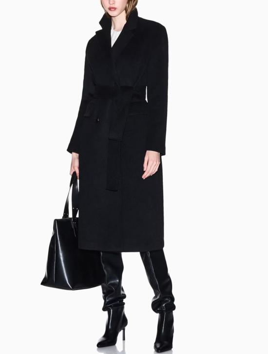 25FW 알마니 코트 XW000691AF16206UC001 Black - ARMANI