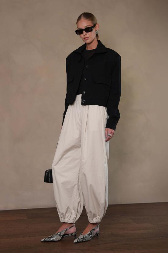  파렌테지 봄버 자켓 피비 봄버 재킷 블랙 - PARENTEZI