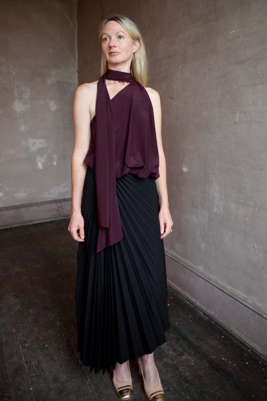  에이엘씨 블라우스 A.L.C. 셀레스테 탑 - A.L.C.