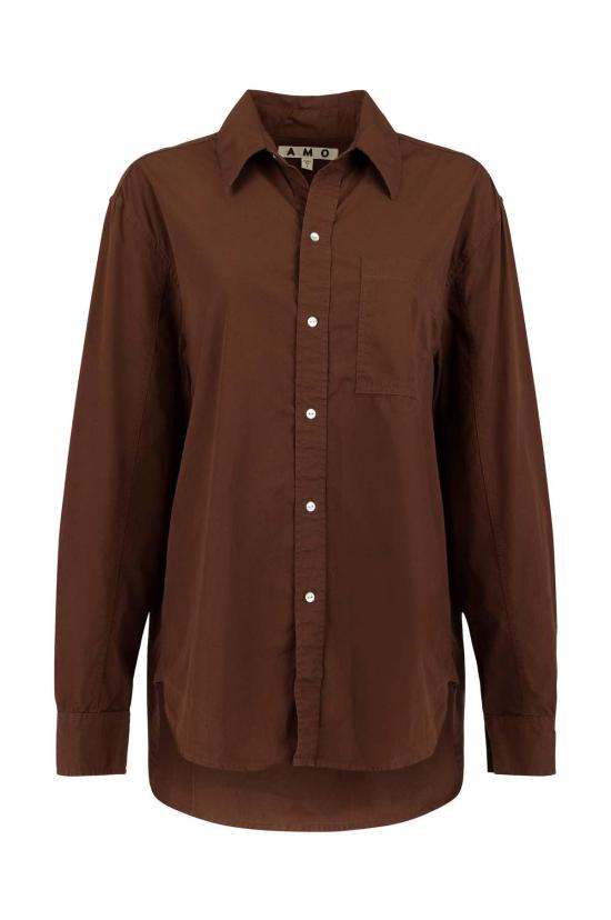  아모 데님 후드 티셔츠 루스 오버사이즈 셔츠 - AMO DENIM