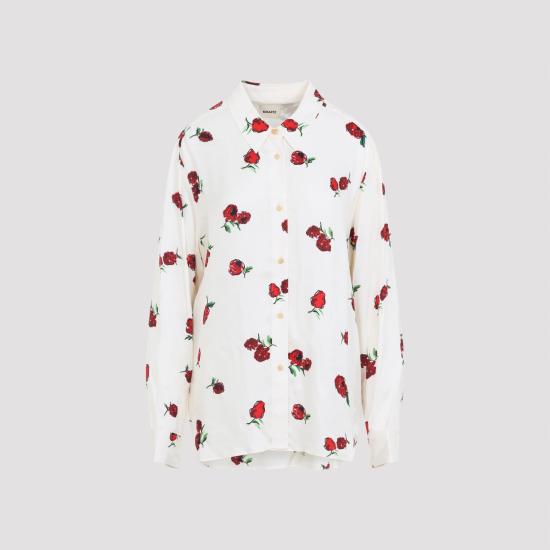 25FW 케이트 탑 22234214 628 RASPBERRY CREAM MULTICOLOUR - KHAITE