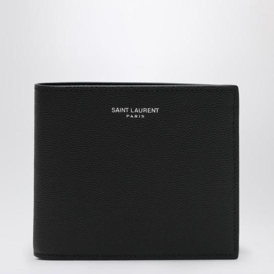 25FW 생로랑 로고 이스트/웨스트 반지갑  396307BTY0N R YSL 1000 Black