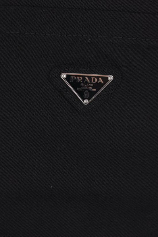 25FW 프라다 스트레이트 팬츠 UP0371SOOO155EF0002 Black - PRADA