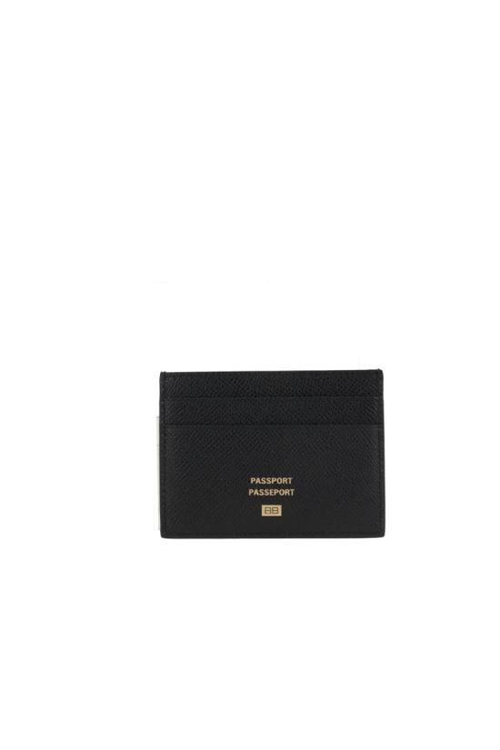25FW 발렌시아가 카드지갑 8463282AB4Y1000 Black - BALENCIAGA