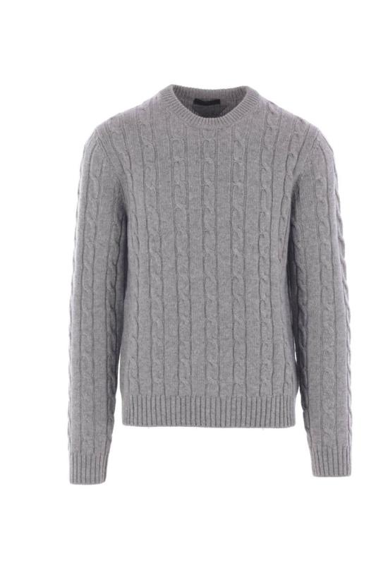 25FW 프라다 스웨터 UMF110SOOO17T1F0031 GREY