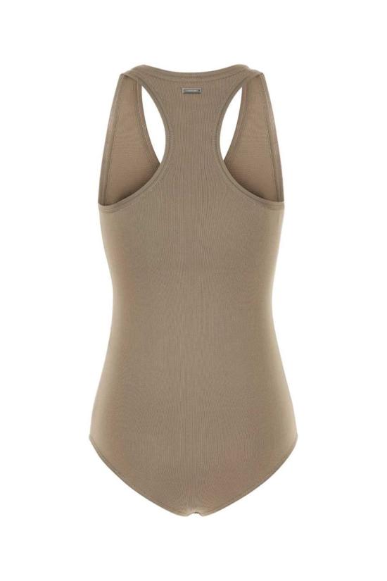 25SS 살바토레 페라가모 바디수트 티셔츠 113473783140 SAFARI Beige - SALVATORE FERRAGAMO