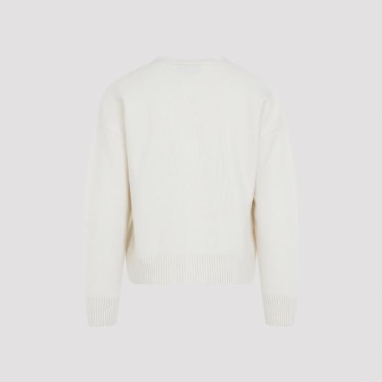 25FW 아미 가디건 HKC371 KN0071 185 IVORY - AMI