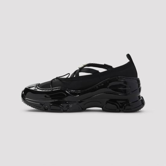 25FW 시몬로샤 뮬/슬리퍼 HT19B 0755 BLACK CLEAR PEARL - SIMONE ROCHA