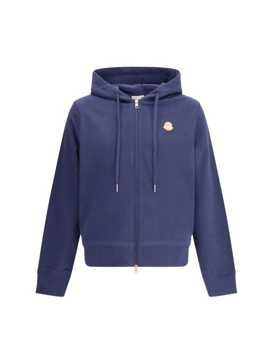 25FW 몽클레어 X 도널드 글로버 후드 티셔츠 K24028G0000189AUJ 786 BLUE