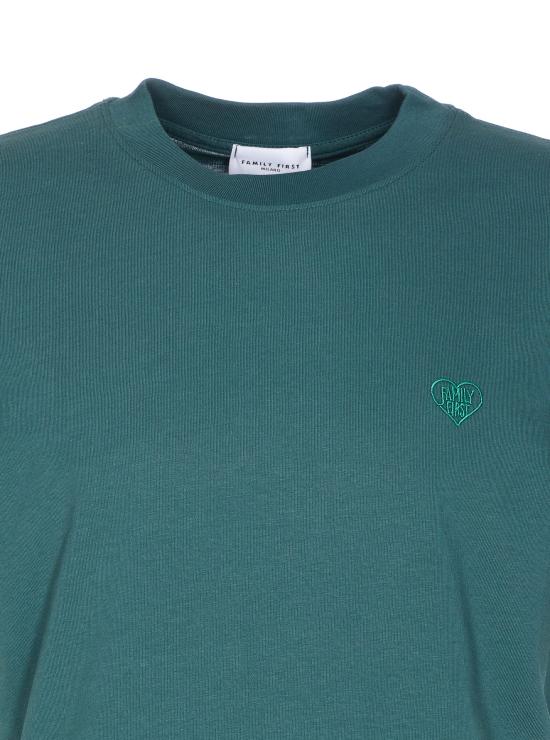 25FW 패밀리퍼스트 밀라노 반팔 티셔츠 TS2504 GREEN Green - FAMILY FIRST MILANO