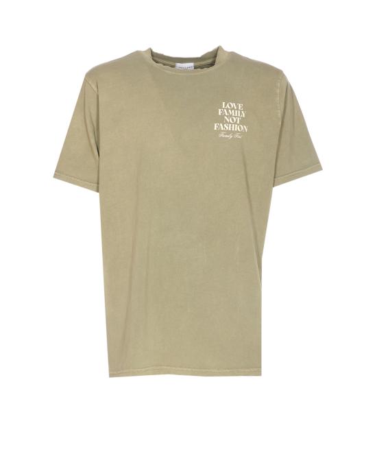 25FW 패밀리퍼스트 밀라노 반팔 티셔츠 TF2504 GREEN Green