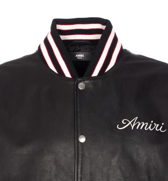 25FW 아미리 봄버 자켓 LTVY1003 BLACK Blue - AMIRI