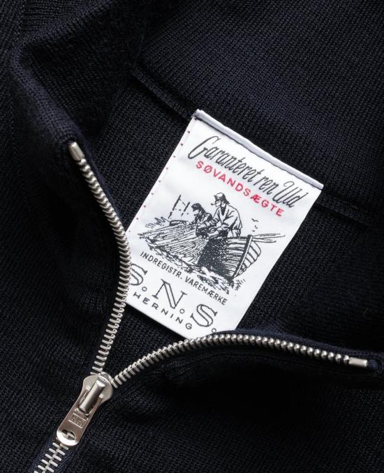  S.N.S. Herning 자켓 S.N.S. 헤닝 네이벌 풀 지퍼 재킷 네이비 - OTHER BRANDS